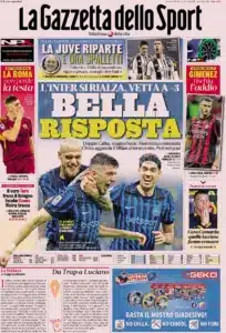 Gazzetta Dello Sport - 4 Novembre 2002 - Inter, Milan, Juventus, Cavese, Delianuova - Occasion