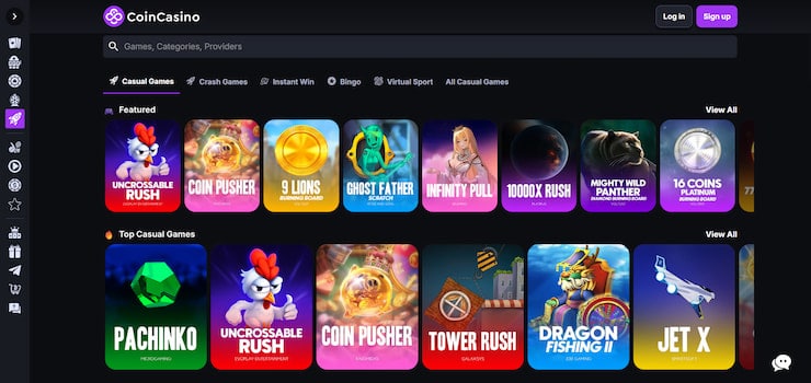 CoinCasino - one of the best online casinos in Israel