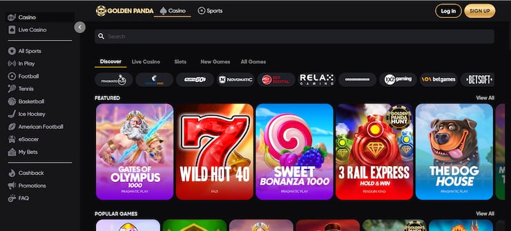 NZ online pokies at Golden Panda