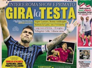 Monday’s Italian Paper Round-Up: Roma And Inter Milan Shine, Napoli Crumble And Raffaele Palladino Heads To Atalanta