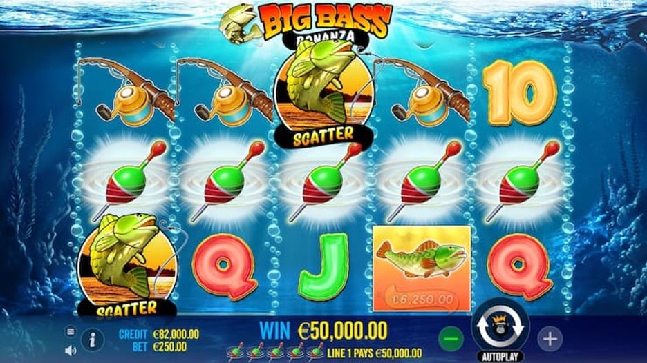 big bass bonanza pokie nz