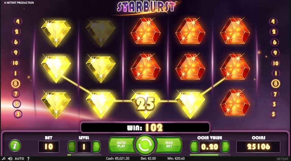 starburst online pokie nz