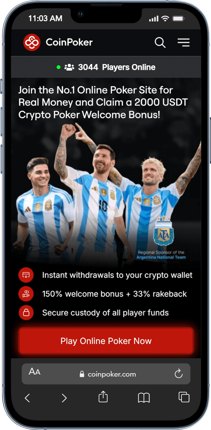 CoinPoker Homepage Singapore