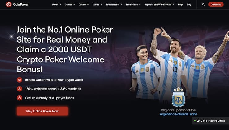 CoinPoker Singapore Poker platform
