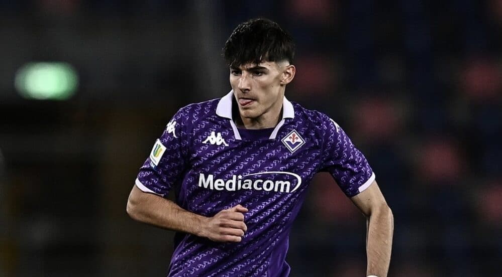 Juventus and Roma target Niccolo Fortini of Fiorentina