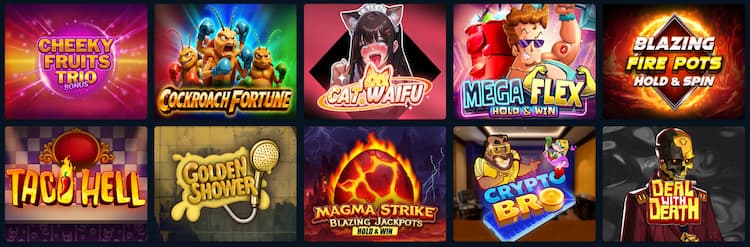 Games Library and Provider Variety