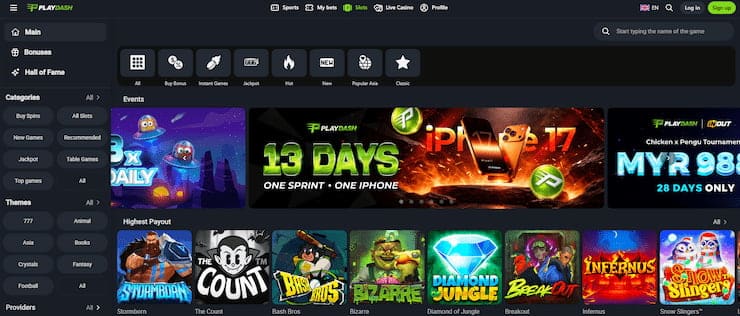 Playdash Casino Singapore