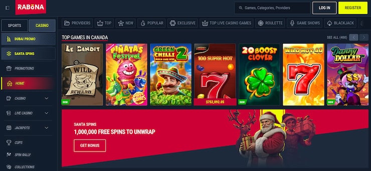 rabona casino ontario