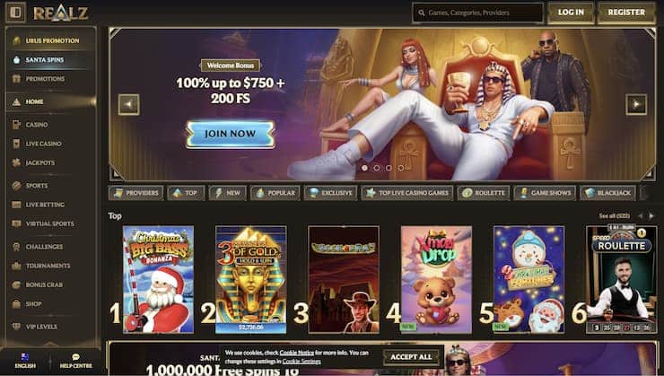 Realz casino