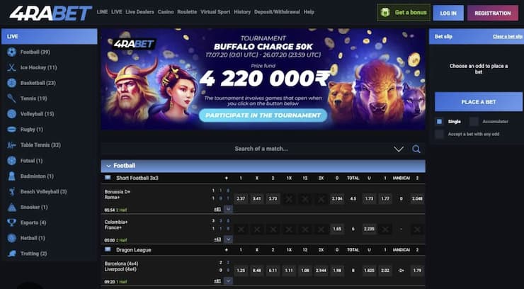 A look at 4rabet, one of the top 10 cricket betting sites.