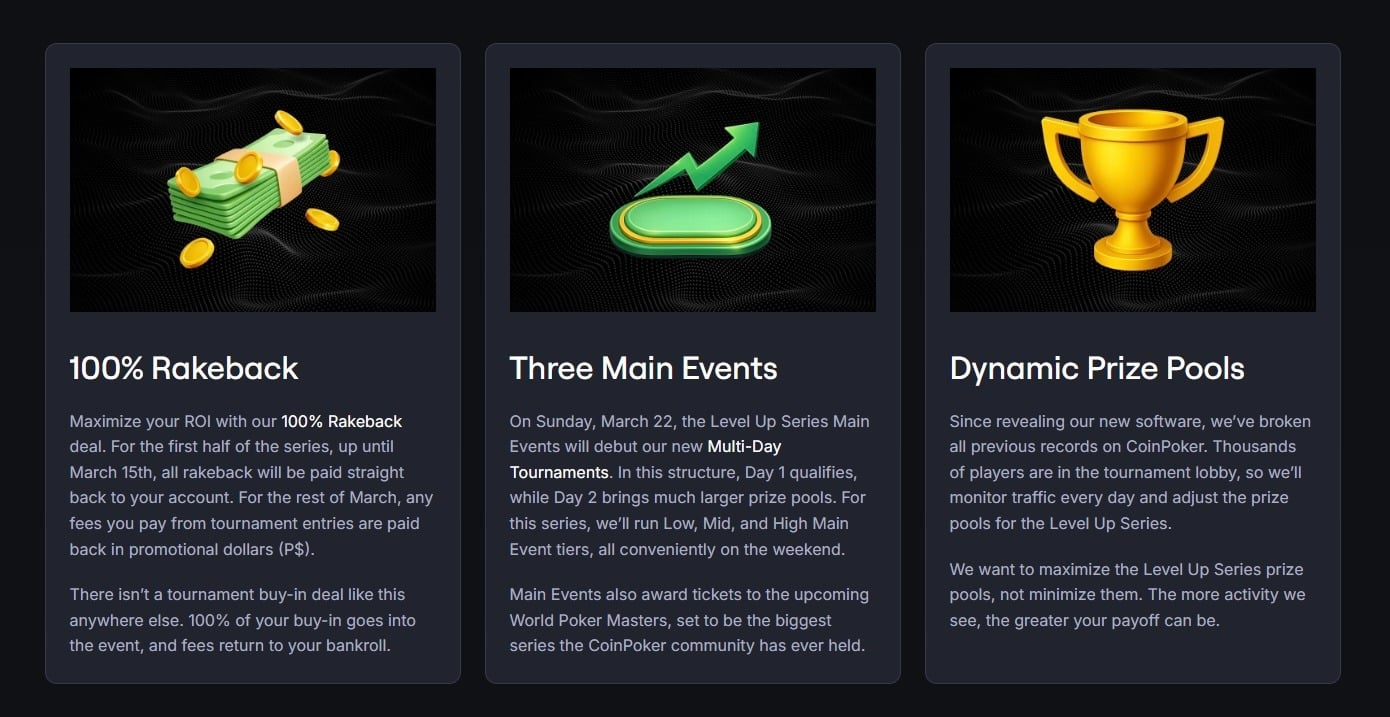 Captura de pantalla de la interfaz de CoinPoker