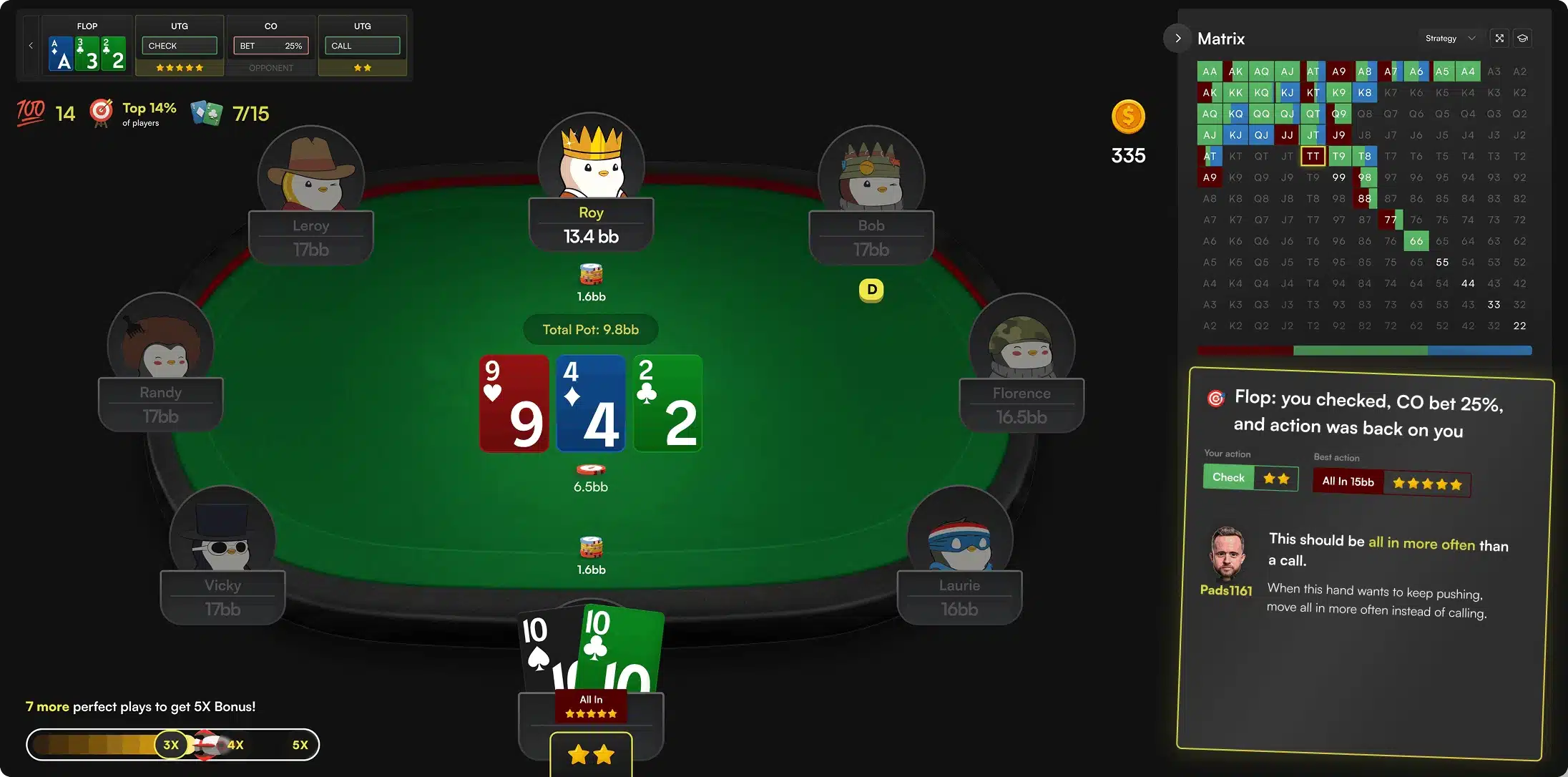 GTO Strategy Goes Live – New Gamified GTO Poker Tool GTO Strategy Goes Live – New Gamified GTO Poker Tool